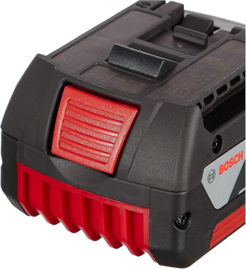 Bosch Professional 18V 5.0Ah GBA akkumulátor - Nagy teljesítményű Li-ion akku kéziszerszámokhoz, 700g, fekete