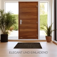 Zenacasa mosható fekete lábtörlő szett (2db) 60x90 cm - kültéri-beltéri csúszásmentes szennyfogó 6