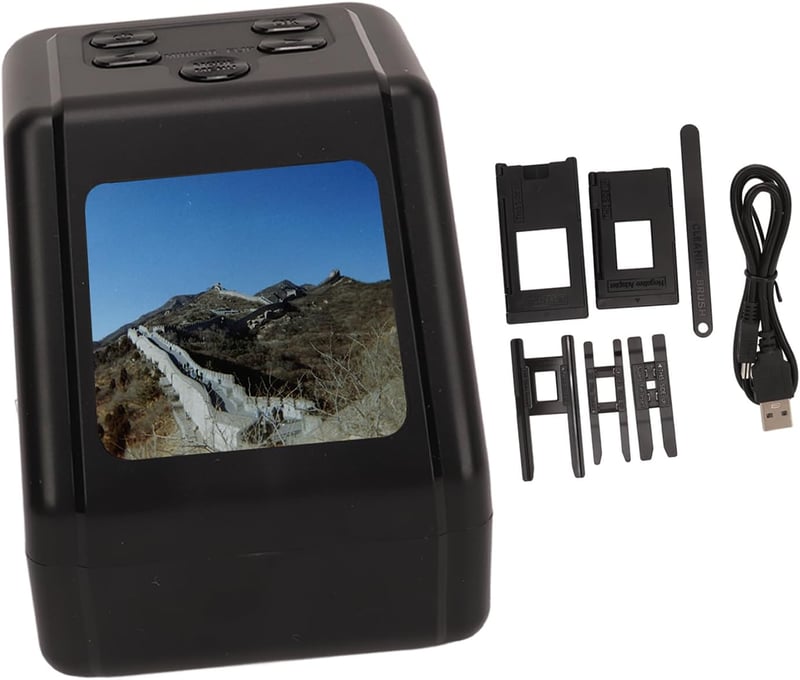 Fabater Digitális Film Scanner 22MP - 135, 126, 110, Super 8 és 8mm Filmek Diák Digitalizálása JPG Formátumba