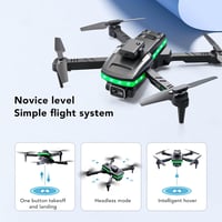 Fabater FPV Drón 4K HD Dupla Kamerával, WiFi 1080P Összecsukható Quadcopter Kezdőknek, Gesztus Vezérlés, Akkumulátor és Táska 6