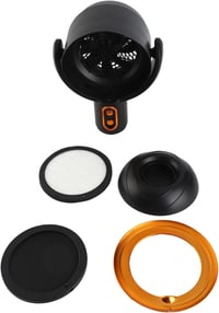 Fabater Hordozható Páraelszívó 5V 8W USB Asztali Elszívó 2 Fokozat Kivehető Szűrő Grillhez Hot Pot Főzéshez 5