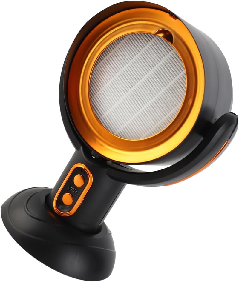 Fabater Hordozható Páraelszívó 5V 8W USB Asztali Elszívó 2 Fokozat Kivehető Szűrő Grillhez Hot Pot Főzéshez