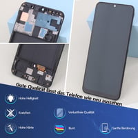 RongZy Samsung Galaxy A50 LCD Kijelző és Érintőképernyő Csere - OLED Fekete Kerettel - Kompatibilis A505FN/DS A505F Modellekkel - Szerszámok 5