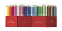Set 60 creioane colorate hexagonale Faber-Castell 111260 Castle, rezistente la rupere 2