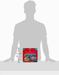 Faber-Castell 111260 Castle hatszögletű törésálló színesceruza készlet - 60 db 3