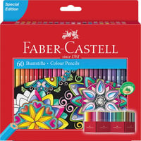 Faber-Castell 111260 Castle hatszögletű törésálló színesceruza készlet - 60 db 1