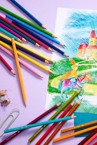Faber-Castell 111260 Castle hatszögletű törésálló színesceruza készlet - 60 db 4