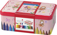 Súprava fixiek Faber-Castell 155534 Connector v balerínkovom puzdre, 33 kusov 1