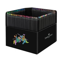 Sada farebných ceruziek Faber-Castell Black Edition, 100 kusov v kartónovej škatuľke, nelámavé, pre deti aj dospelých 3