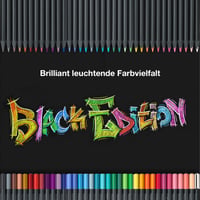 Sada farebných ceruziek Faber-Castell Black Edition, 50 kusov v kartónovej škatuľke 8