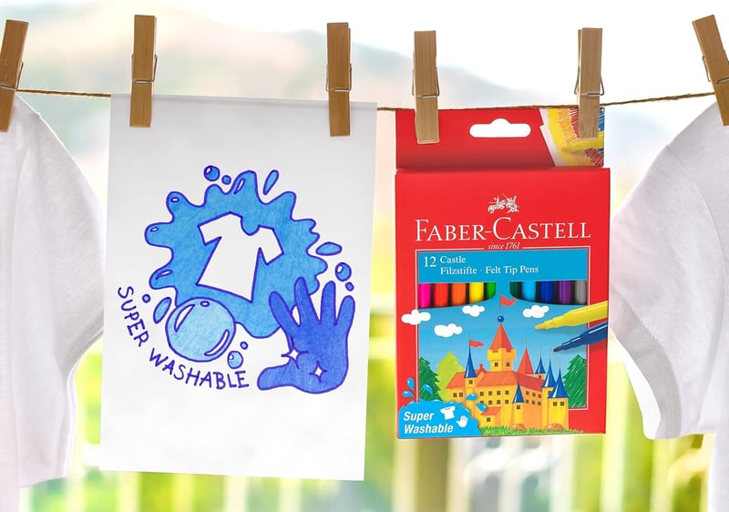 Faber-Castell Castle filctoll készlet - Kreatív rajzoláshoz - 12 pcs. (pack of 1)