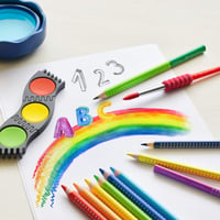 Sada farebných ceruziek Faber-Castell Colour Grip, nelámavé, 12 ks 8