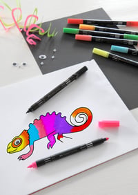 Sada obojstranných fixiek Faber-Castell, 20 ks – Tenké a hrubé kresliace fixky pre deti aj dospelých 4