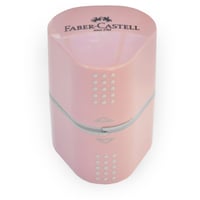 Set creioane Faber-Castell Grip 2001 Rose Shadows, 5 piese - creioane cu duritate B, gumă de șters și ascuțitoare 4