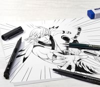 Sada na kreslenie Faber-Castell Manga Starter Set Pitt Artist Pen – 6-dielna súprava – 0,5 mm, bez tuhy (stav: pozri 2. obrázok) 7