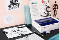 Sada na kreslenie Faber-Castell Manga Starter Set Pitt Artist Pen – 6-dielna súprava – 0,5 mm, bez tuhy (stav: pozri 2. obrázok) 8
