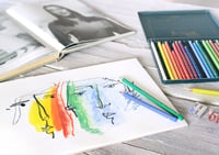 Set de creioane colorate Faber-Castell Polychromos, 24 de culori, în cutie metalică, set de creioane pentru desen artistic 5
