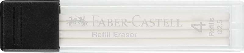 Faber-Castell Precíziós Radírgumi Toll 4 Db Utántöltő Szett