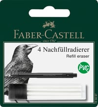 Faber-Castell Precíziós Radírgumi Toll 4 Db Utántöltő Szett 1