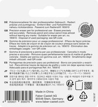 Faber-Castell Precíziós Radírgumi Toll 4 Db Utántöltő Szett 2