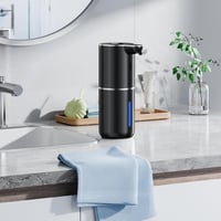 Fachixy Automata Szappan Adagoló Digitális Kijelzővel 380ml USB Töltés IPX5 Vízálló 9