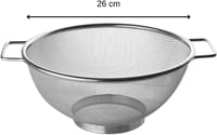 Fackelmann rozsdamentes szűrő 26 cm finom hálóval - Ø 26 cm, Single 3