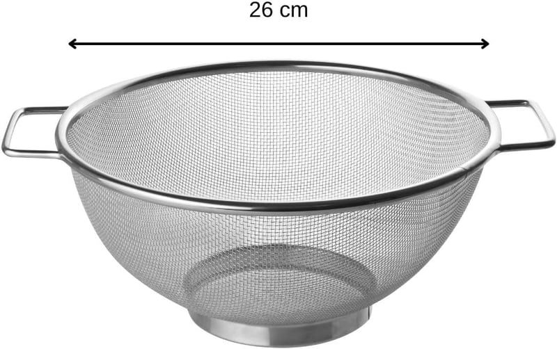 Fackelmann rozsdamentes szűrő 26 cm finom hálóval - Ø 26 cm, Single