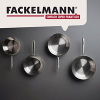 Fackelmann VITA3 tava 20 cm promjera - Inox indukcijska tava s ergonomskom ručkom, otporna na pećnicu do 200°C, periva u perilici posuđa 9