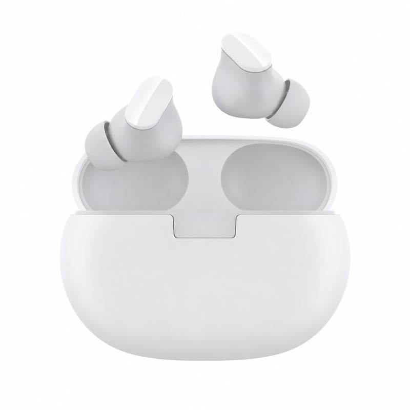 Căști Beats Studio Buds True Wireless Bluetooth cu Anulare Activă a Zgomotului, Albe - Defect — Dispozitivul nu se poate conecta (stare: vezi imaginea 2)