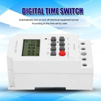Fafeicy digitális időzítő LCD kijelzővel 32 csoportos programozható 220V 9