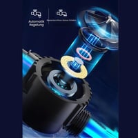 Fafeicy IP64 pumpa za povećanje tlaka vode 100-200W, 25-35 L/min, automatski motor bez četkica s 3 brzine, za slavine, WC, tuševe, bojlere, EU utikač 9