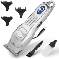 Trimmer Profesional de Tuns pentru Bărbați Fagaci, Lamă în formă de T pentru Linii Precise, Conturare Detaliată 1
