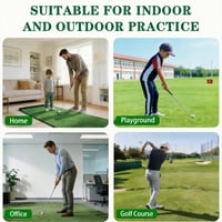 FAIREDEAR Trener za golf swing, pomagalo za vježbanje hvata za dešnjake s povratnom informacijom u obliku klika, sklopivo za unutarnju i vanjsku upotrebu 3