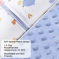 Fairy Baby 1.5 Tog Pamut Hálózsák 84 cm Fiúknak és Lányoknak 2