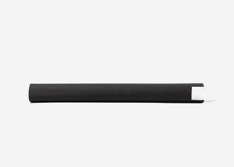 Fajers Utazó Jógaszőnyeg Fekete 180x61cm Csúszásmentes Ökológikus