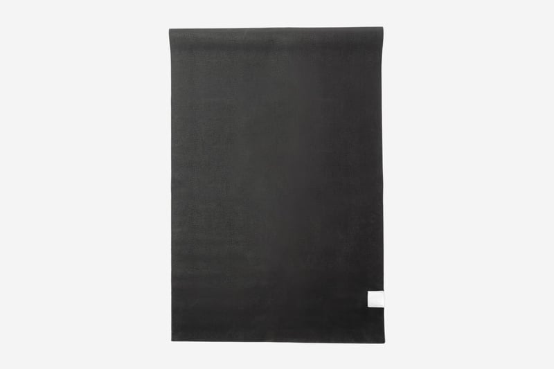 Fajers Utazó Jógaszőnyeg Fekete 180x61cm Csúszásmentes Ökológikus