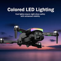 FAKJANK 1080P kamerás FPV dron LED világítással, WiFi, magasságtartás, kezdőknek 2