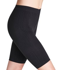 FALKE Cellulite Control 80 DEN Formujúce šortky pre ženy – Proti celulitíde, nepriehľadné, čierne, veľkosť M 5