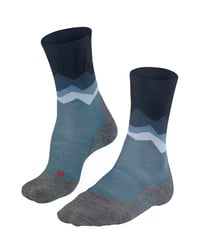 Șosete de drumeție pentru bărbați FALKE TK2 Explore Crest - albastru (Blue Steel), mărimea 42-43, amortizare groasă, antibătătură, lână 1
