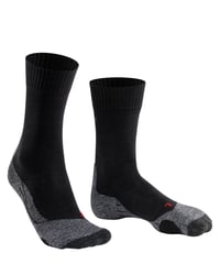 Șosete de trekking pentru bărbați FALKE TK2 Explore - Negru-Mix, mărimea 42-43 (EU) - amortizare groasă, antibulă, lână 7