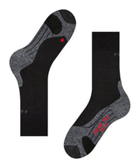 Șosete de trekking pentru bărbați FALKE TK2 Explore - Negru-Mix, mărimea 42-43 (EU) - amortizare groasă, antibulă, lână 9