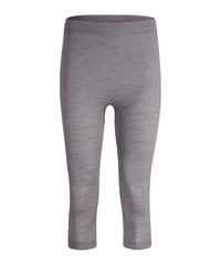 Colanți funcționali 3/4 pentru bărbați FALKE Wool-Tech Light - gri (Grey-Heather), mărimea M, lână merinos cu uscare rapidă 9