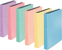 Falken PastelColor gyűrűskönyv, 2 gyűrűs, A4, 25 mm - égkék 2