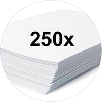 Falken PastelColor gyűrűskönyv, 2 gyűrűs, A4, 25 mm - égkék 4