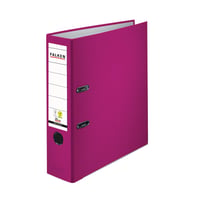 Zakladač na dokumenty Falken PP-Color, 3 ks – A4, šírka 8 cm, farba černica, vegánsky plastový krúžkový zakladač, vyrobené v Nemecku 3
