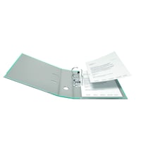 FALKEN PP-Color registrator 8 cm širina hrpta A4 3 komada pastelne boje tirkizna ljubičasta boja lososa veganski plastični omot Njemačka 7