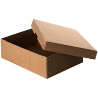 Kartonová archivačná škatuľa Falken PureBox Nature, DIN A4, výška 100 mm, hnedá 5