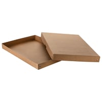 Cutie din carton Falken PureBox Nature cu capac, DIN A3, înălțime 40 mm, maro, cutie de depozitare, cutie de cadou 5