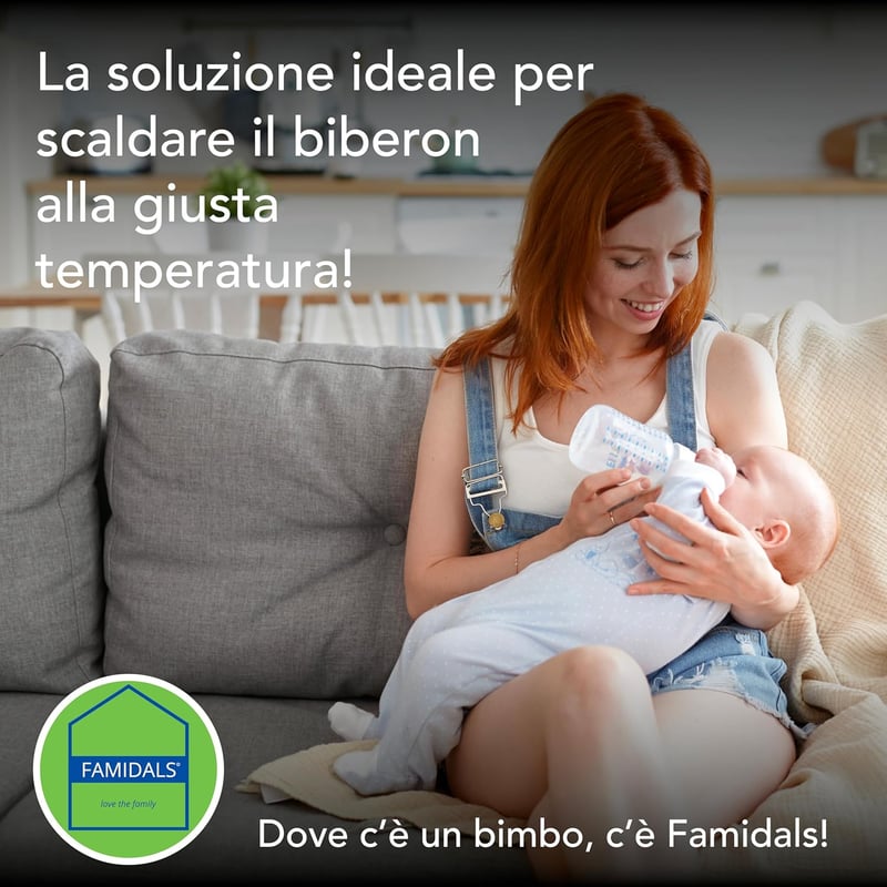Famidals 6 az 1-ben elektromos cumisüveg melegítő és sterilizáló készlet