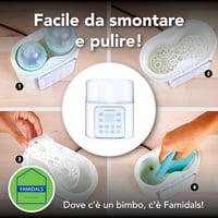 Famidals 6 az 1-ben elektromos cumisüveg melegítő és sterilizáló készlet 2